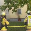 Beim Brand in der Adolf-Kolpingstraße entstand hoher Sachschaden.