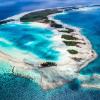 Ein Ringatoll im Südpazifik, fotografiert von Michael Martin.