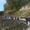 Die steinige Küste entlang zum Lotsenturm führte der Weg der Kitzinger Naturfreunde. Die steinige Küste entlang zum Lotsenturm führte der Weg der Kitzinger Naturfreunde.