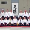 Die Teilnehmer des Aikidolehrgangs.