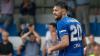 Triandafil Ceraj, hier ebenfalls als Torschütze im Heimspiel auf der Sepp-Endres-Sportanlage an der Mainaustraße gegen die SpVgg SV Weiden, erzielte das entscheidende Tor für den FV 04 Würzburg zum Sieg in der Fußball-Bayernliga Nord beim ASV Neumarkt.