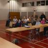 Die Bürgerversammlung hielt Zweiter Bürgermeister Dieter Koch (links), die Mehrzweckhalle war wie immer gut besucht.