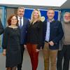 Im Rahmen einer Feierstunde wurde die sanierte Grundschule offiziell übergeben. Im Bild von links: Pfarrer Gerhard Weber, Schulleiterin Claudia Nöth, Bürgermeister Lorenz Strifsky, Staatssekretärin Anna Stolz, Thorsten Schwab MdL, Architekt Karl Gruber und Arnsteins Bürgermeister Franz-Josef Sauer. Im Rahmen einer Feierstunde wurde die sanierte Grundschule offiziell übergeben. Im Bild von links: Pfarrer Gerhard Weber, Schulleiterin Claudia Nöth, Bürgermeister Lorenz Strifsky, Staatssekretärin Anna Stolz, Thorsten Schwab MdL, Architekt Karl Gruber und Arnsteins Bürgermeister Franz-Josef Sauer.