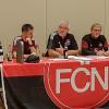 Der Vorstand des FCN-Fanclubs Milzgrund, (von links) Peter Kürschner (Beisitzer), Jochen Siebenschuck (Kassier), Michael Höller (1. Vorsitzender), Tobias Jucht (2. Vorsitzender), Daniel Härter (Beisitzer). Der Vorstand des FCN-Fanclubs Milzgrund, (von links) Peter Kürschner (Beisitzer), Jochen Siebenschuck (Kassier), Michael Höller (1. Vorsitzender), Tobias Jucht (2. Vorsitzender), Daniel Härter (Beisitzer).