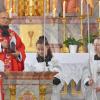 Armkraft gefragt: In der Wallfahrtskirche St. Ursula in Alsleben gibt es keinen Stromanschluss. Deshalb müssen die drei Glocken auch mit der Hand vom Altardienst geläutet werden.
