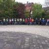 Strahlende Gesichter bei den Schülerinnen und Schülern der 4. Klassen der Karl-Straub-Grundschule Salz.