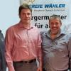 Der neu gewählte FW-Ortsvorsitzende Marco Sauer (Zweiter von links) mit seinen Stellvertretern Fabian Füller (links), Peter Wagner und Christoph Schäuble (rechts).