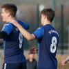 Jubel bei Sonderhofen (Archivfoto): Der SV hat das Nachholspiel in der Fußball-Kreisliga 1 bei der TSG Estenfeld gewonnen.