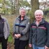 Sie sind seit 40 Jahren bei der Bayerischen Forstverwaltung im Landkreis Würzburg tätig (von links): Michl Hahn, Elfi Raunecker und Manfred Rüb.