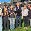 Die erfolgreichen Schützen von links: Uwe Beetz, Daria Meier, Luise Lutz, Thomas Münzner, Silvia Beetz, Bernd Fischer, Lisa Wirsing, Dieter Denner, Simone Sillmann und Dieter Mögel.