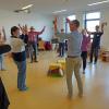 Beim ersten Qualifizierungskurs des Konzepts „Ich schenk dir ein Lied“ des Nordbayerischen Musikbundes.