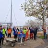 "Auf unseren VCC ein dreifach donnerndes VCC Helau, VCC Helau, VCC Helau!", lautete der Schlachtruf, der an der Baustelle des "Höchheimer Steges" angestimmt wurde.