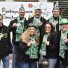 Mit einem kleinen OpenAir-Programm feierten die FaschingsFreunde Greußenheim den Start in die neue Session 2022/23 ( von links hinten): Dominik Kriener, Bernd Kleinschnitz, Johannes Lannig, Armin Spitznagel; (von links vorne) Alexander Kuhn, Heike Engelhart, Kathrin Schwab und Kerstin Hoppe. Auf dem Bild fehlt Marco Klein.