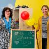 Voller Vorfreude und mit viel Herzblut haben Andrea McWright (links) und die Dolmetscherin Naouel Jebabli die Räumlichkeiten für die Kinderbetreuung eingerichtet.