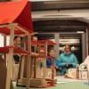 Beim Ideenwettbewerb für den neuen großen Erlebnisplatz am ehemaligen Steinbruch wurden von den Kindern neben Bildern auch selbst gebastelte Modelle eingereicht.
