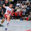 HSC-Kapitän Adrian Wöhler (im Bild) konnte krankheitsbedingt in dieser Woche nicht trainieren. Hinter seinem Einsatz am Samstag gegen die SG Regensburg steht noch ein Fragezeichen.