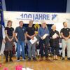 Ehrungen des BLSV: Für jahrzehntelange Tätigkeit an aktiver Stelle im Verein wurden beim Kommersabend zum 100-jährigen Bestehen verschiedene Vereinsmitglieder geehrt. Ehrungen des BLSV: Für jahrzehntelange Tätigkeit an aktiver Stelle im Verein wurden beim Kommersabend zum 100-jährigen Bestehen verschiedene Vereinsmitglieder geehrt.
