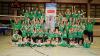 Jugendvolleyballerinnen und -volleyballer des SV Kürnach.