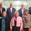 Für 40 beziehungsweise 25 Jahre im Dienst des Bistums wurden Gemeinde- und Pastoralreferent(inn)en im Exerzitienhaus Himmelspforten in Würzburg geehrt. Von links: Diözesanreferentin Roswitha Schuhmann,  Wolfgang Keller (MAV), Rita Geißler, Generalvikar Jürgen Vorndran, Heike Waldvogel, Diözesanreferent Johannes Reuter,  Alice Düchs, Burkhard Pechtl (MAV) und Matthias Zöller. Es fehlen: Stephan Tengler, Hildegard Weigand und Cornelia Weiser.