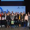 Gruppenbild mit allen 18 nominierten Projekten der Landesauszeichnung "Wir machen Mobilitätswende", darunter VGMT-Geschäftsführer Thorsten Haas (Siebter von links).