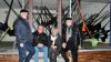 Diese Installation regt zum Nachdenken an: Bei der Eröffnung waren (von links) Ulrich Zühlke, Peter Picciani, Christine Wehe-Bamberger und Jochen Vollmond anwesend.