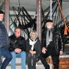 Diese Installation regt zum Nachdenken an: Bei der Eröffnung waren (von links) Ulrich Zühlke, Peter Picciani, Christine Wehe-Bamberger und Jochen Vollmond anwesend.