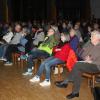 Die Besucherinnen und Besucher lauschten dem Vortrag von Klimaforscher Heiko Paeth.