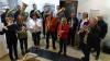 Zünftige Weihnachtsmusik brachte die Blaskapelle Stadelschwarzach mit und verbreitete etwas vorweihnachtliche Stimmung im Volkacher Krankenhaus