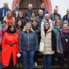 Gruppenfoto von „Gospel and more“, aufgenommen in Sommerach.