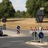 Die Sperrung der B 286 zwischen der Anschlussstelle Gerolzhofen-Süd (im Bild) und Neuses am Sand wird nach Angaben des Staatlichen Bauamts nochmals eine Woche länger dauern, als zuletzt geplant, nämlich bis 23. Dezember.