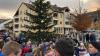 Die Zeller freuten sich über den schönen Christbaum