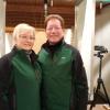 Wiltrud Ender und Rudolf Ender im Sportpistolen Schießstand.