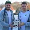 Torjäger Marco Sobotta (links) sowie Co-Trainer und "Ab-und-zu-Libero" Moritz Baum schwören sich auf die Restrückrunde ein. Diesmal soll es keinen Einbruch geben. Die SG TSV Forst II/SG Hausen will die Spitzenposition in der A-Klasse 3 nicht mehr hergeben.