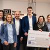 Auf dem Bild sind zusehen von links: Helene Peckmann, Marliese Ruppert, Cedric Mix, Fabian Ruppert, Gabrielle Nelkenstock und Christine Hinkel.