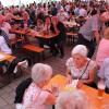 Die Frammersbacher Festtage im Sommer (hier ein Blick ins Festzelt) hob der Bürgermeister als eine gelungene Veranstaltung in der Marktgemeinde in diesem Jahr hervor. 