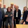 Durch die Wichern-Schule in Grombühl führte Schulleiterin Angela Langenstein (Dritte von rechts) den CSU-Arbeitskreis "Schule, Bildung, Sport".