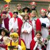 16 Jungen und Mädchen waren am Dreikönigstag an der Sternsinger-Aktion in Giebelstadt beteiligt.