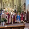 Im Gottesdienst wurden die Sternsinger ausgesandt. Im Gottesdienst wurden die Sternsinger ausgesandt.