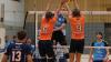 Im Hinspiel in Hammelburg hatte Severin Hauke (am Netz) mit einer starken Leistung Mühldorf zugesetzt und den MVP-Titel geholt. Im Rückspiel blieb er wie seine Mannschaftskameraden blass, auch weil Zuspieler Lennart Fuchs (rechts) fehlte.