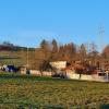 Oberhalb der Häuser entsteht das Baugebiet "Westlich des Schlangenbrunn" in Bergrothenfels