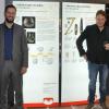 Eine Ausstellung zur Linearbandkeramischen Kultur in Franken im Rathaus macht den Auftakt im Programm zum Wernecker Ortsjubiläum. Das Bild zeigt bei der Eröffnung  (von links) Bernd Göbel, Vorsitzender des Historischen Vereins und Hauptautor der sechsbändigen Ortschronik, Bürgermeister Sebastian Hauck, Grabungsleiter und Mitautor Oliver Specht sowie Matthias Merkl, Gebietsreferent vom Bayerischen Landesamt für Denkmalpflege.
