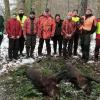 Jägerkurs Lohr mit Jagdstrecke.