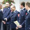 Zahlreiche Ernennungen und Beförderungen sprach Kommandant Marius Stranzik bei der Jahreshauptversammlung der Werkfeuerwehr von Paul und Co in Oberwildflecken aus.