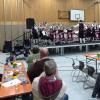 Die Original Schloßhofmusikanten aus Weißenbach spielten zum 75. Jubiläum des VdK-Ortsverbandes Zeitlofs.