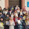 Die Vorschulkinder der Kindertagesstätte St. Elisabeth können sich „Büchereifuchs“ nennen.