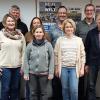 Auf dem Foto hintere Reihe von links: Steffen Mark, Heinz Weber, Birgit Wittstock, Matthias Nekermann, Karl-Heinz Neuper, Walter Kordmann, vordere Reihe von links: Stefanie Herz, Katharina Elsässer, Rainer Schenk.
