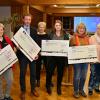 Groß war die Freude bei allen, die aus dem Gewinn des Großen Wittighäuser Weihnachtsmarktes eine Spende aus den Händen von Erika und Walter Kordmann erhielten.