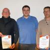 Auf dem Foto (von links): Jürgen Ditterich, Philipp Lutz und Martin Reinhart.