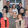 Die Aktionsgemeinschaft "Frische aus Main-Spessart" feiert am Valentinstag mit einer kulinarischen Reise durch die Heimat auf der Burg Rieneck ihr 20-jähriges Bestehen (von links): Udo Roth, Elsbeth Hüsam, Andrea Roth, Michael Müssig, Eberhard Imhof, Birgit Fleischmann-Müssig, Horst Wirth, Ingeborg Wirth, Paul Feser, Andrea Imhof, Ilse Krämer, Barbara Feser und Dennis Imhof.