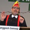 Vorsitzender Bernd Kleinschnitz setzte mit seiner "fränggisch Comedy" das Sahnehäubchen auf die Sitzung der Faschingsfreunde Greußenheim. Vorsitzender Bernd Kleinschnitz setzte mit seiner "fränggisch Comedy" das Sahnehäubchen auf die Sitzung der Faschingsfreunde Greußenheim.
